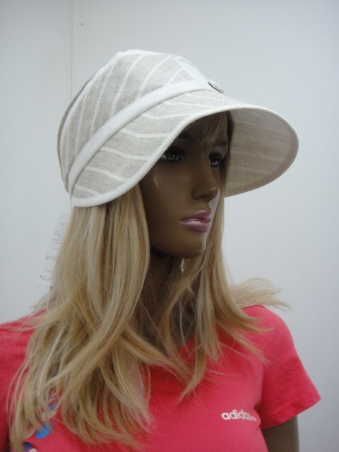  Кепка -шляпа лён