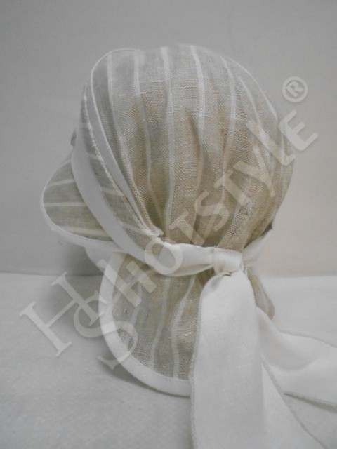  Кепка -шляпа лён