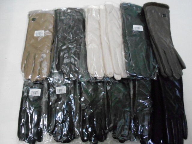   перчатки жен.1/2 натур.кожа 