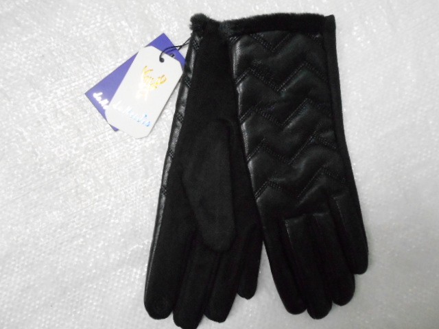   перчатки жен.1/2 натур.кожа 