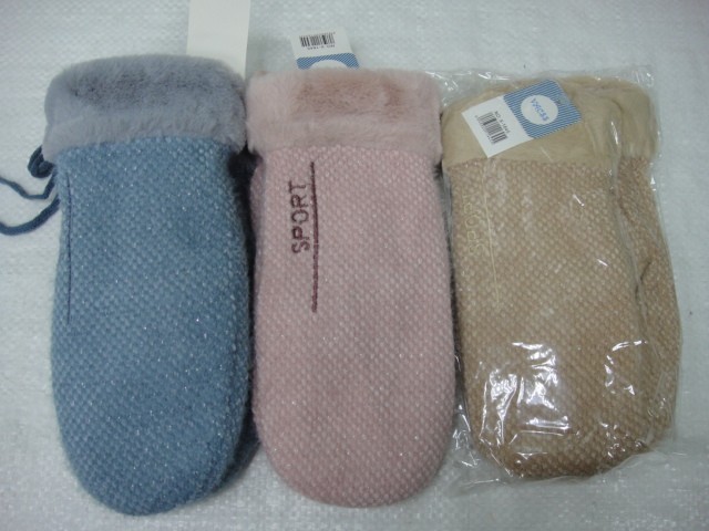  Варежки жен.ангора