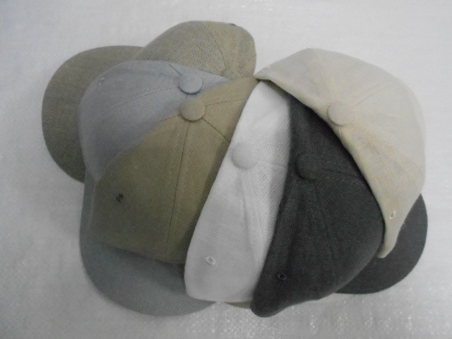  Бейсболка лён