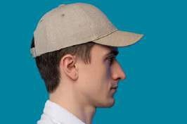  Бейсболка лён