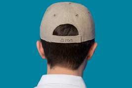  Бейсболка лён