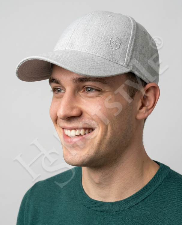  Бейсболка лён