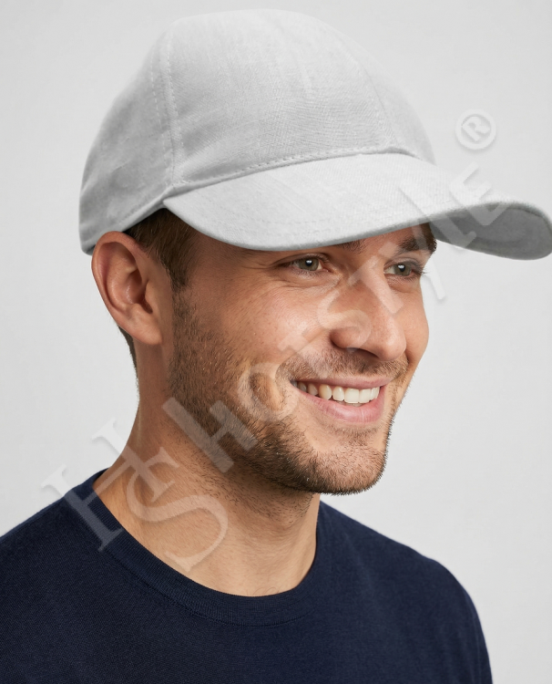  Бейсболка лён