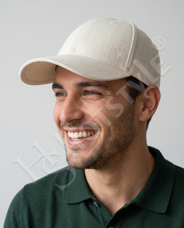  Бейсболка лён