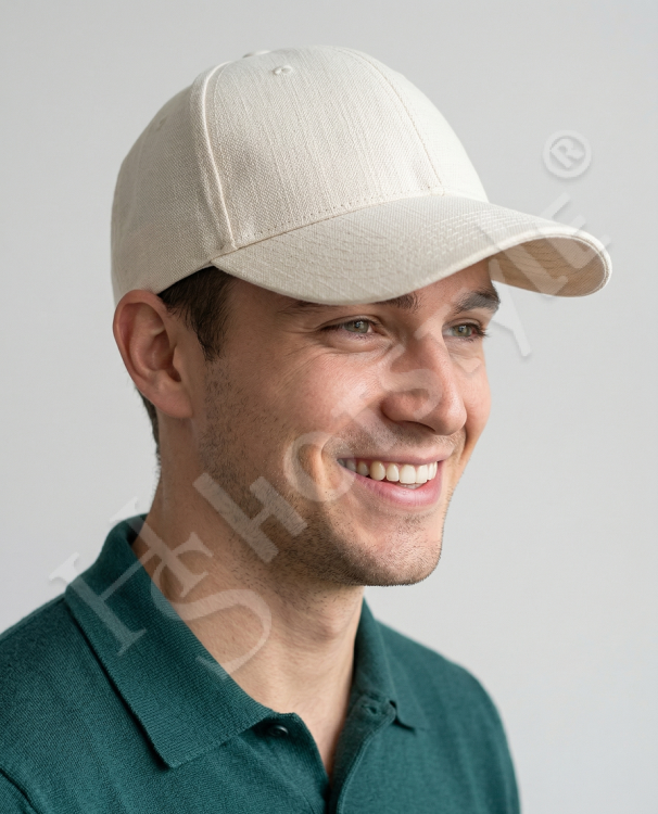  Бейсболка лён