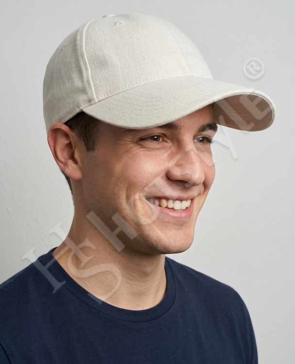  Бейсболка лён