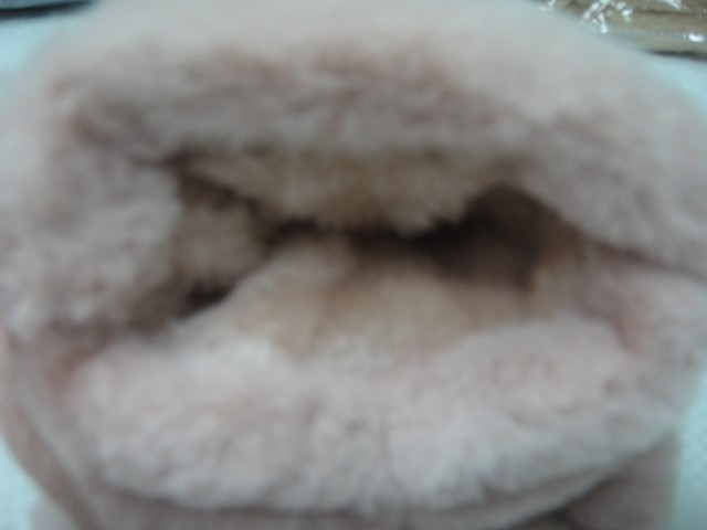  Варежки жен. мех Шанель