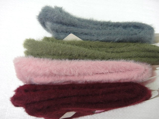  Носки жен. норка фрукты