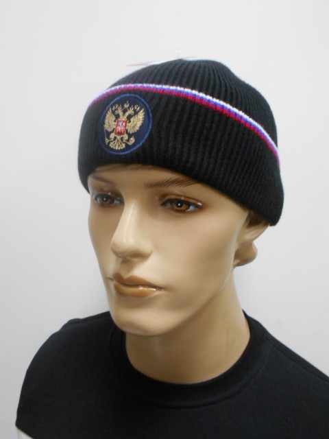  Шапка с отворотом