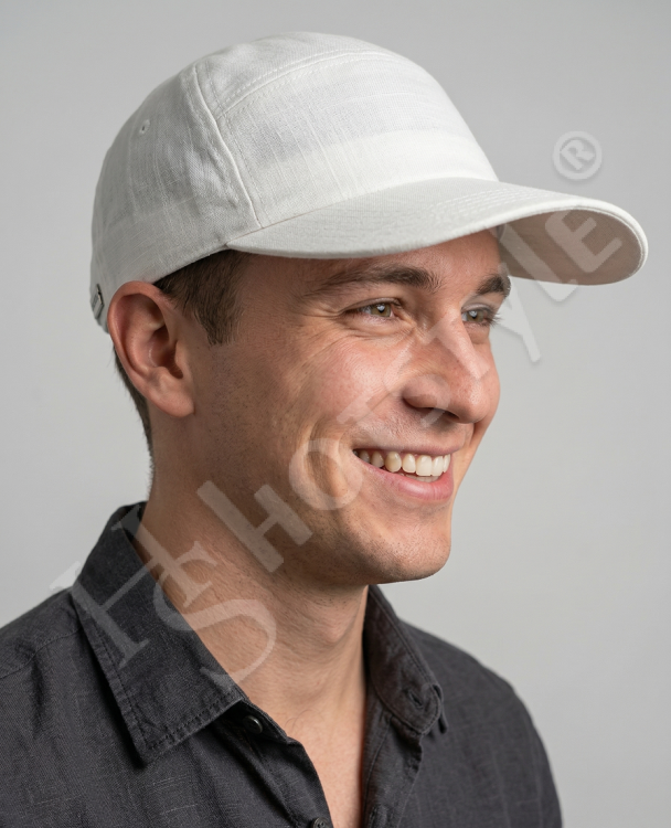  Бейсболка лён