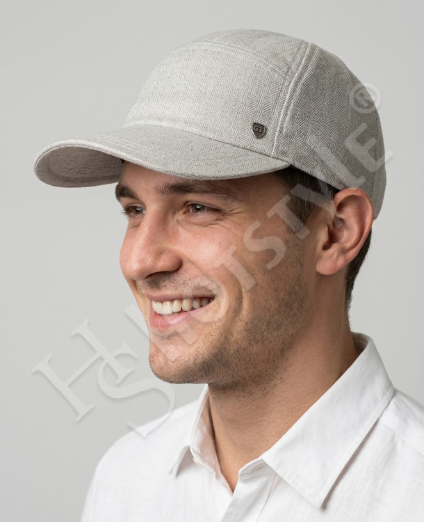  Бейсболка лён