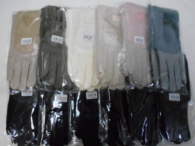   перчатки жен. кашемир+мех