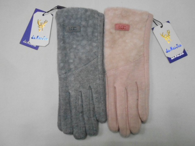   перчатки жен. кашемир+барашек