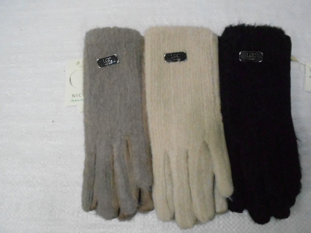  перчатки жен. барашек шерсть