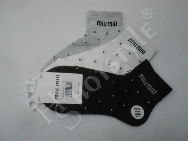  Носки жен. miumiu