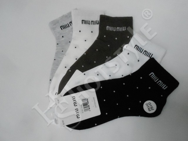  Носки жен. miumiu