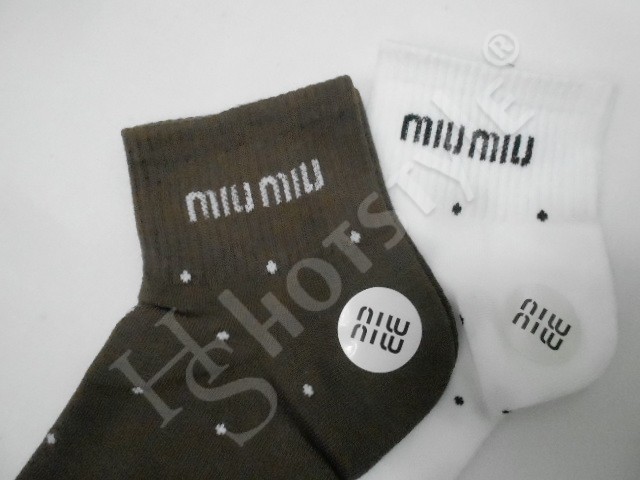  Носки жен. miumiu