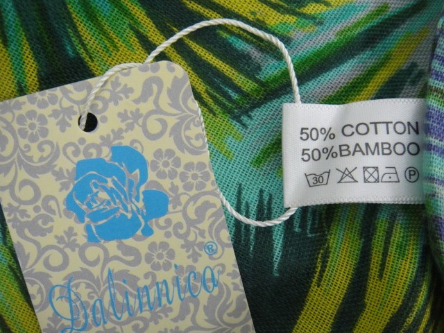 3D цветы платок