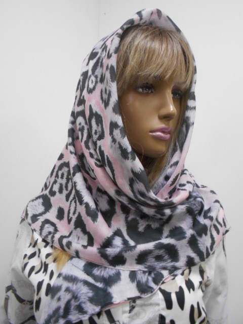 Тигровый принт платок