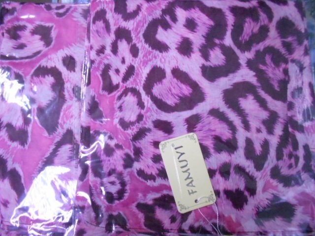 Тигровый принт платок