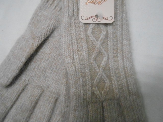   Перчатки жен. ангора+шерсть 