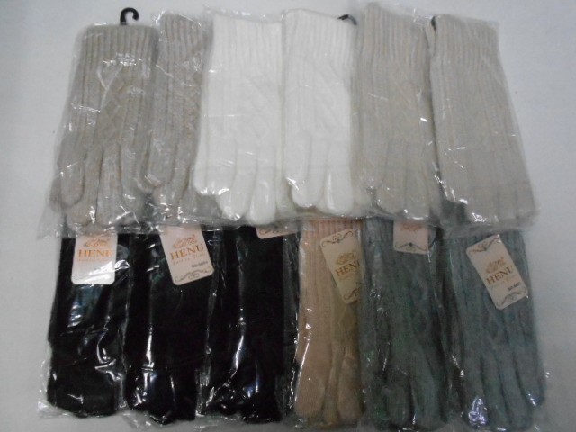   Перчатки жен. ангора+шерсть 