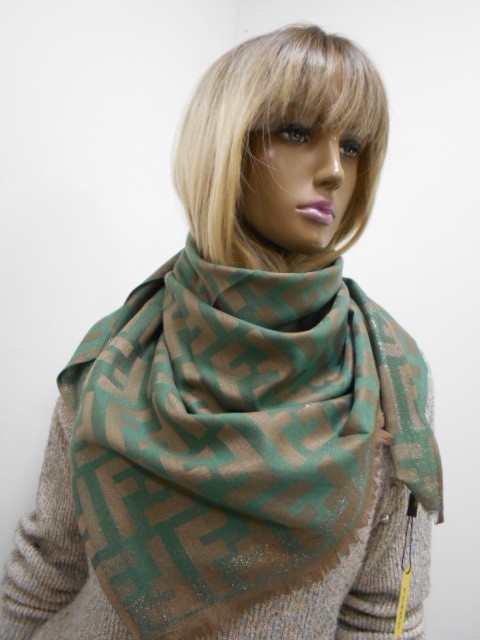  Fendi платок с люрексом