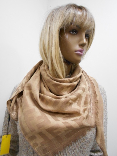  Fendi платок с люрексом