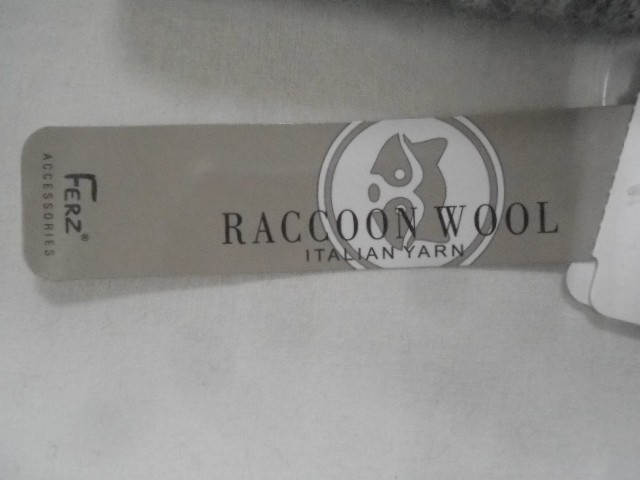   Фиона шапка шерсть енота