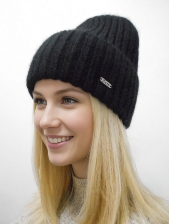   Фиона шапка шерсть енота