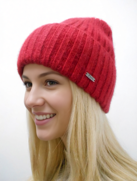   Фиона шапка шерсть енота