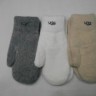  варежки жен. UGG ангора