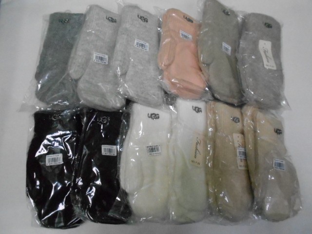  варежки жен. UGG ангора