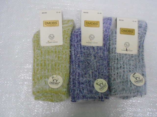  Носки жен. каш-р меланж