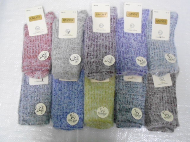  Носки жен. каш-р меланж