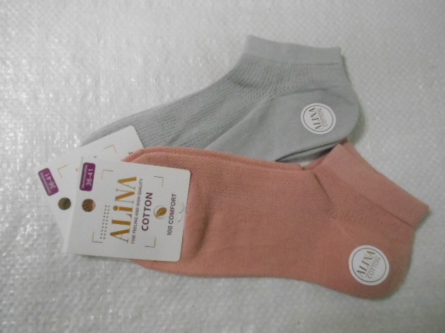  Носки жен.короткие