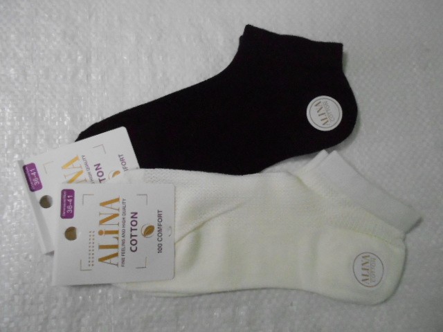  Носки жен.короткие