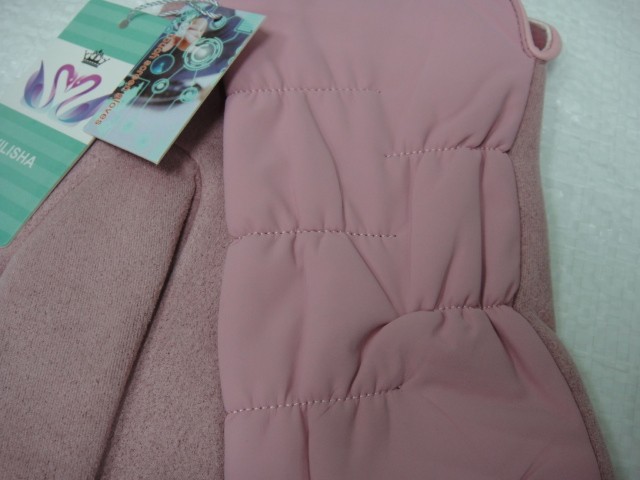   перчатки жен. плащёвка+под замшу