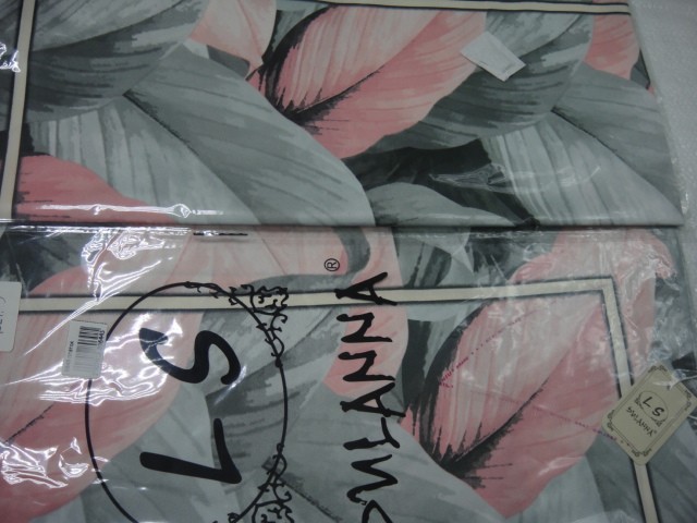  3D цветы платок