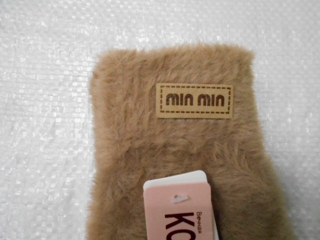   Перчатки жен. пух норки