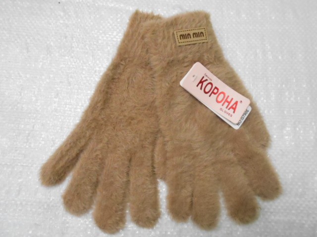   Перчатки жен. пух норки