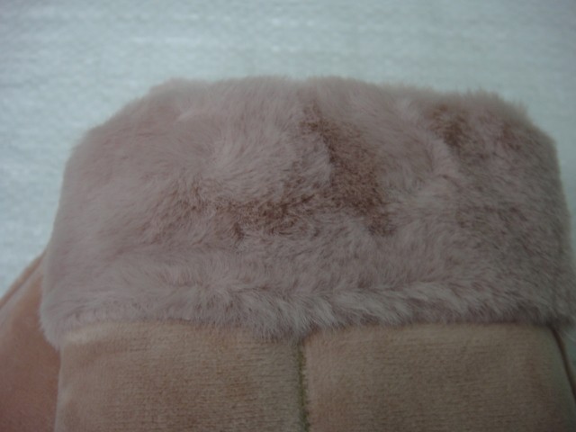  Варежки жен.под замшу