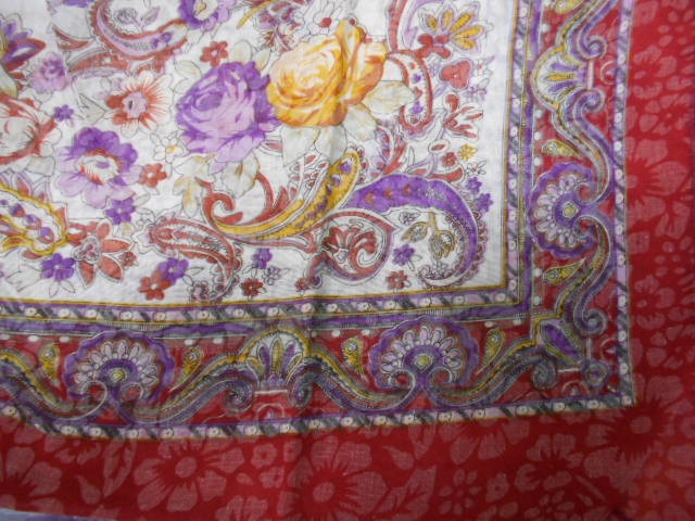 Etro платок хлопок