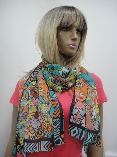  Кошки 3D шарфик