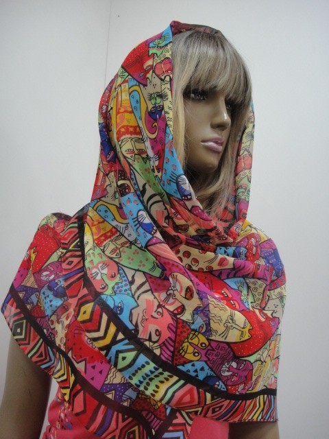  Кошки 3D шарфик