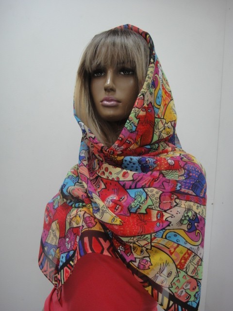  Кошки 3D шарфик