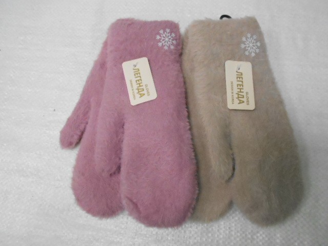  Варежки жен. норка